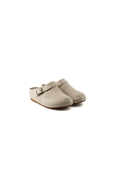 Roy Jones Wedge Heel Women's Sabo Slippers-1820