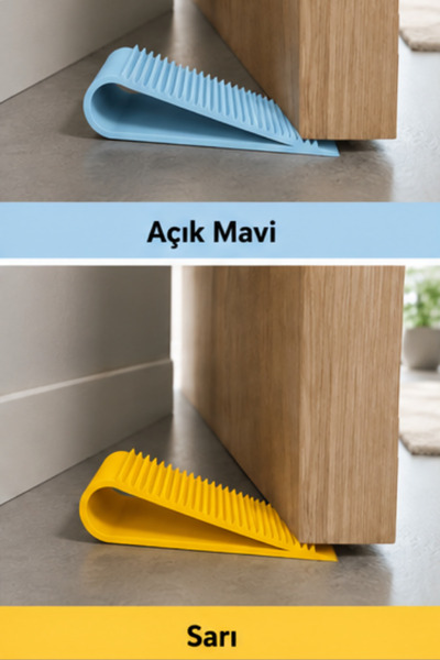 glowify prime glowify prime Çok Renkli Akıllı Kapı Altı Stoperi 2'li SET ( 2 ADET )