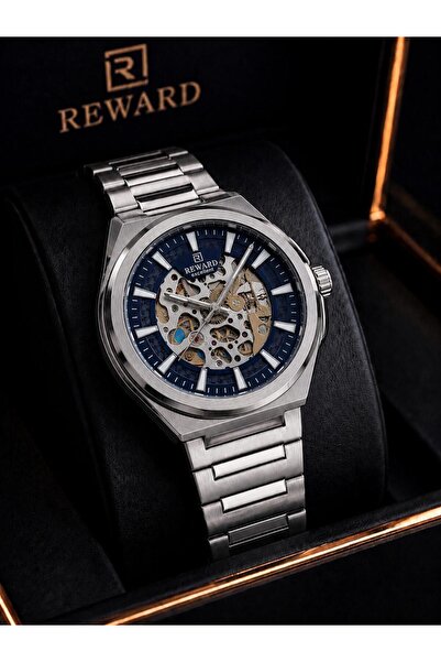 Reward Automatic Luxury Series Men's Watch Steel Strap 5 Atm Water Resistant ...