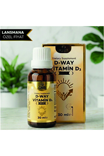 GNB D-Way Vitamin D3 400 IU Takviye Edici Gıda Sprey 30 ml