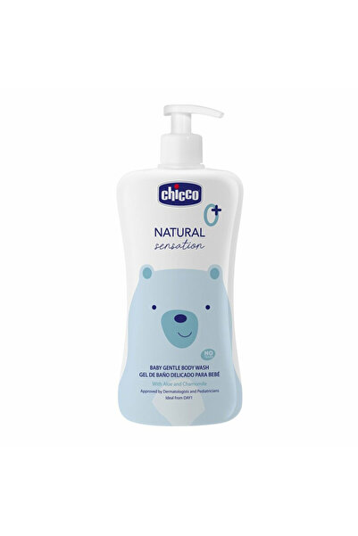 Chicco Gel de duș pentru bebeluși 500 ml - Aloe Vera și mușețel
