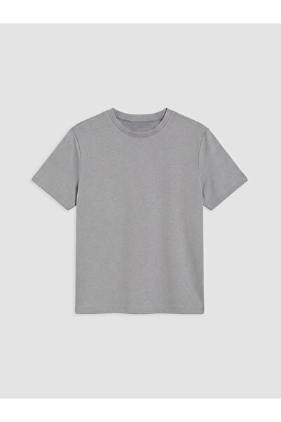 LC Waikiki Blue Short Sleeve Boy's Soft Touch T-Shirt