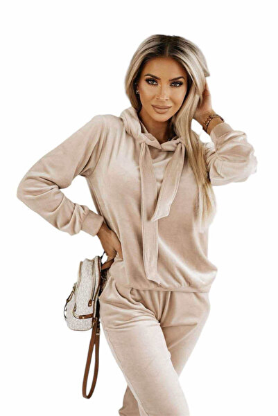 Woman's Fashion Εκρού Σετ Φόρμας