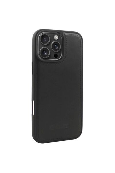 ICARER Θήκη iPhone 16 Pro Max Leather TPU Back Cover Δερμάτινη με TPU Bumper ...