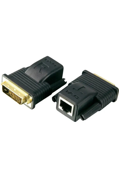 Digitus Extensor DVI prin Cat.5e UTP, Full HD 1920x1200, Până la 50m