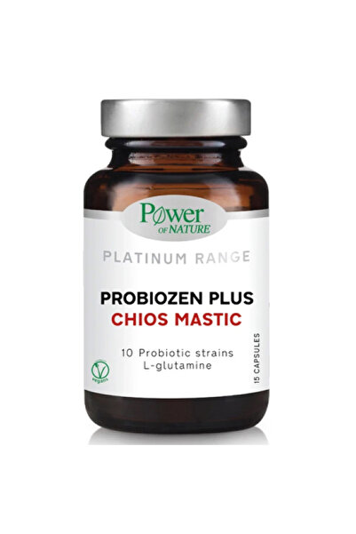 Power Health Πλατινένια Σειρά Προμπιοζέν Πλας Μάστας Χίος 15 Κάψουλες