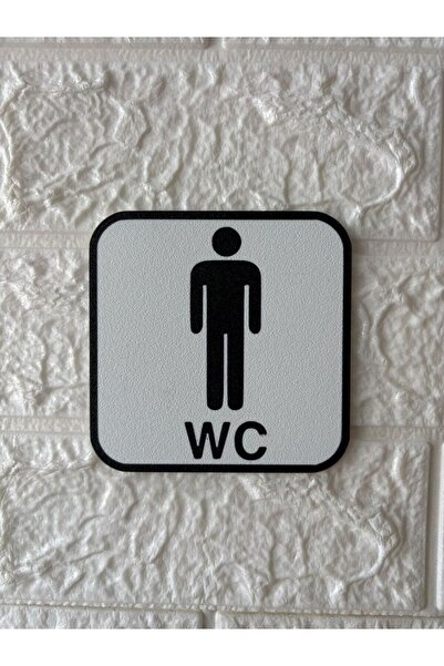 sywoods Wc Flying Door Sign Male Toilet Direction