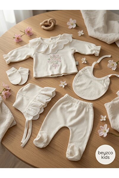 minicayzen Baby Girl Newborn Flower Bouquet Set of 5