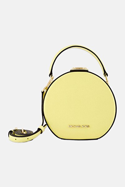 Michael Kors Women Brand Logo Cross Body Bag, Yellow