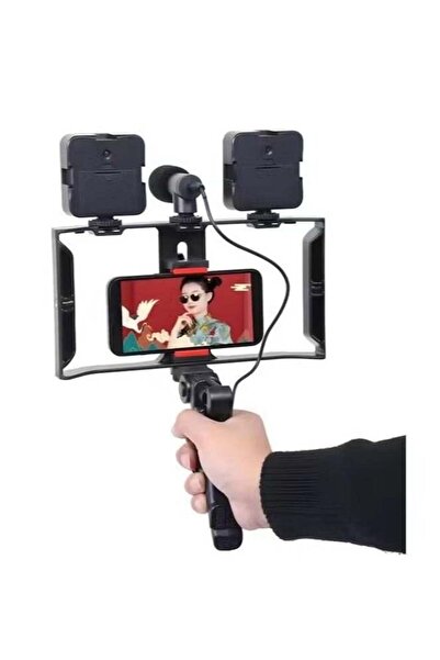 Generic AY-49X Professional Vlogging Kit - All In One Video Making Kit with D...