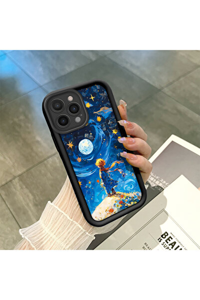 ucuc iPhone 14 Pro Max Uyumlu Siyah Silikon Kılıf Darbeye Dayanıklı Kamera Ko...