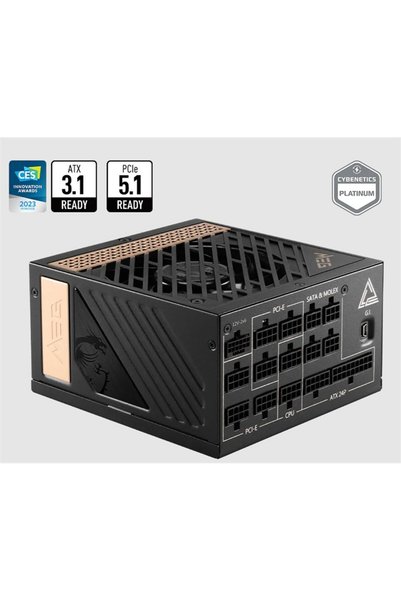 MSI MEG Ai1300P PCIE5 1300W 80PLUS PLATINUM F.MODUL