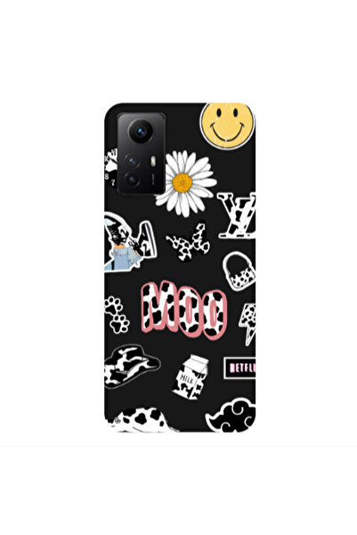 Other Xiaomi Redmi Note 12s Find Yourself 6 Black Colored Silicone TPU Θήκη
