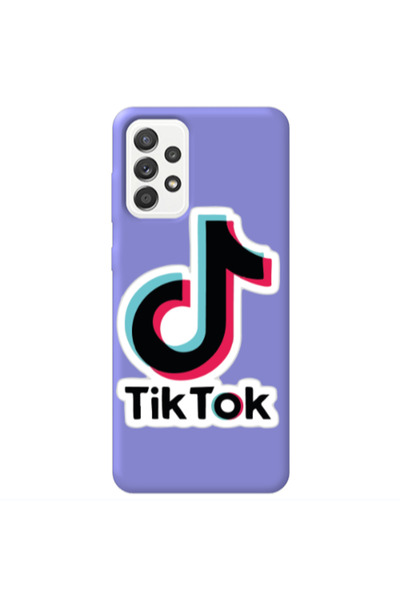 Other Samsung A52 Tik Tok Purple Colored Silicone TPU Θήκη