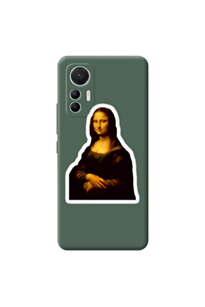 Other Xiaomi Mi 12 Lite Davinci Dark Green Colored Silicone TPU Θήκη