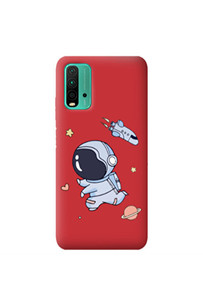 Other Xiaomi Poco M3 Aduket Red Colored Silicone TPU Θήκη