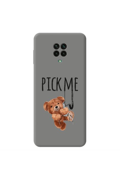 Other Xiaomi Redmi Note 9 Pro Pick me Grey Colored Silicone TPU Θήκη