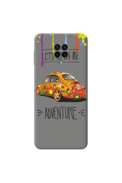 Other Xiaomi Redmi Note 9 Pro Adventure Grey Colored Silicone TPU Θήκη