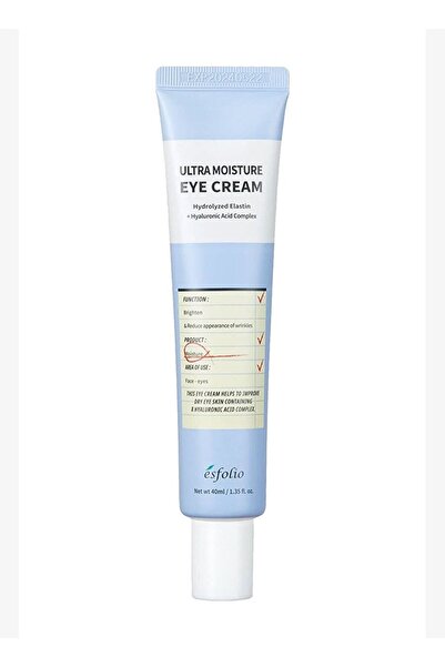 Esfolio Moisturizing Eye Cream Containing 5 Types of Hyaluronic Acid Ultra Mo...