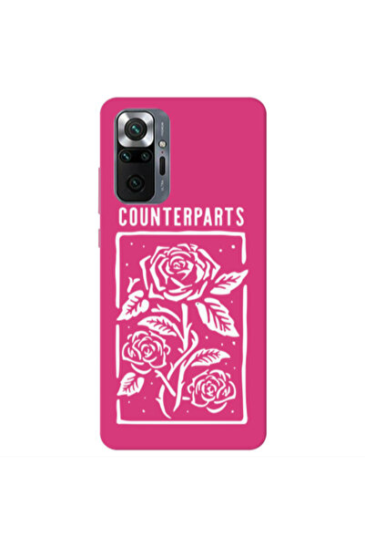 Other Xiaomi Redmi Note 10 Pro 4G Counterparts Fuchsia Colored Silicone TPU Θήκη