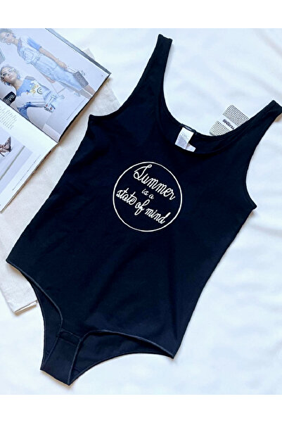 Evendi Bodysuit, Black