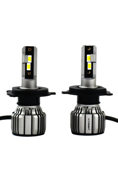 NOVSIGHT Σετ 2τμχ Φώτα Πορείας H4 LED 60W 6500K 16000lumen A500-N71-H4