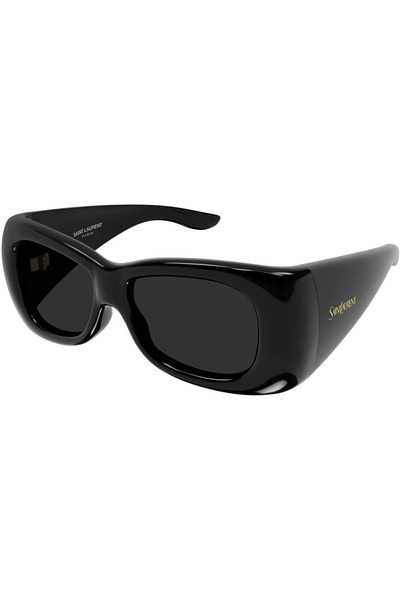 Saint Laurent SL 901 HOWL 001 Black Unisex Square Gunes Gozlugu