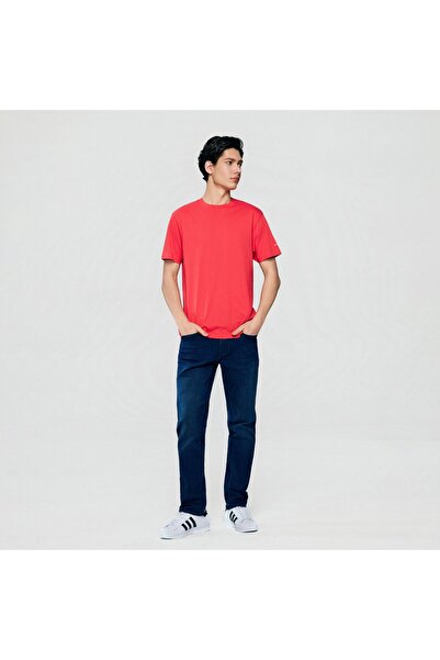 Giordano Men's Slim Fit Cotton Crew Neck Tee