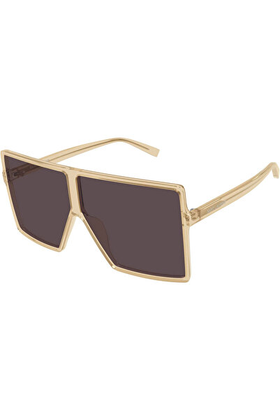 Saint Laurent SL 909 Betty S 004 Sari Kahve Kadin Gunes Gozlugu