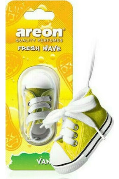 Areon Αρωματικό Κρεμαστό Αυτοκινήτου Fresh Wave Vanilla