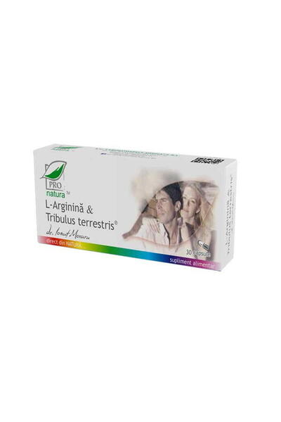 MEDICA L-Arginina si Tribulus Terrestris 30cps