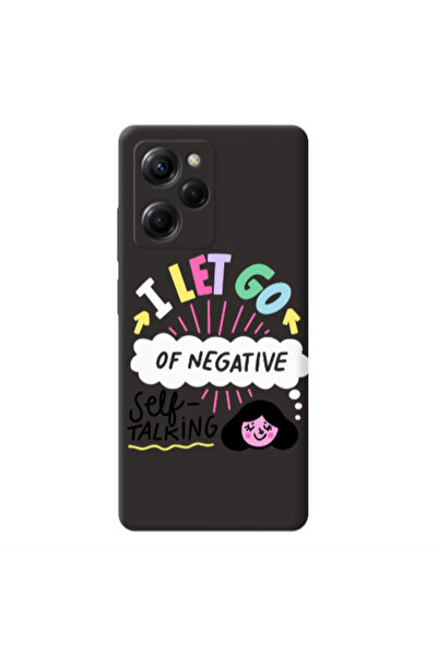 Other Xiaomi Poco X5 Pro Let go Self talking Black Colored Silicone TPU Θήκη