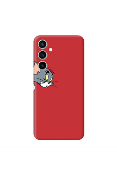 Other Samsung S24 Plus Tom 1 Red Colored Silicone TPU Θήκη