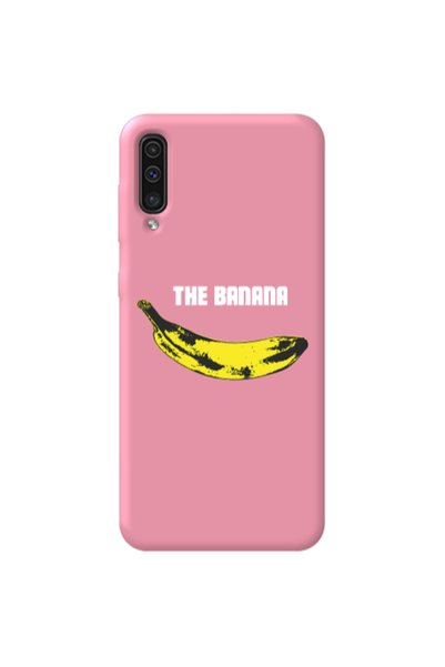 Other Samsung A70 The banana Pink Colored Silicone TPU Θήκη