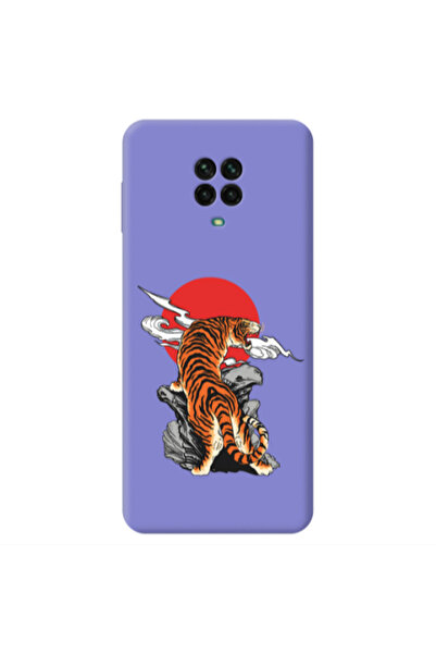 Other Xiaomi Redmi Note 9 Pro Angry Gorilla Purple Colored Silicone TPU Θήκη