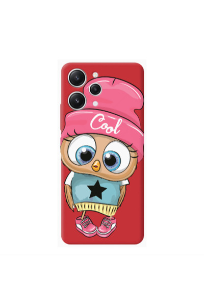 Other Xiaomi Redmi 12 Cool Star Red Colored Silicone TPU Θήκη