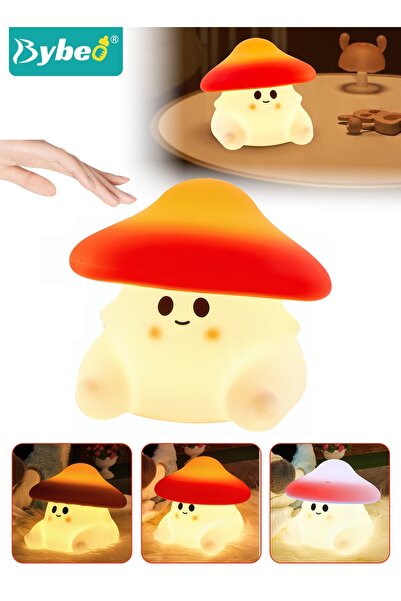 BYBEO Touch Night Light, Kids Bed Bedside Lamp, Baby Nursery Lamp, Nursing Li...