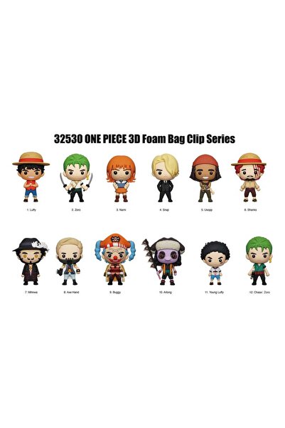 OEM Clipuri 3D PVC One Piece - Set de colecție 24 bucăți