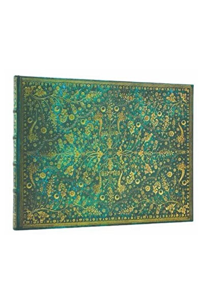 OEM Paperblanks Carte de Oaspeti Emerald Flower coperta rigida 144 pagini