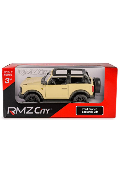 OEM RMZ Ford Bronco Badlands Open Top - Model de colecție Daffi, alb