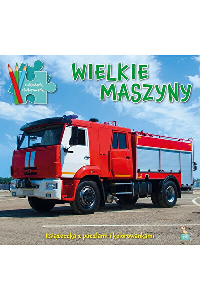 OEM MD Creative Carticica cu puzzle-uri Mașini mari 3 puzzle-uri