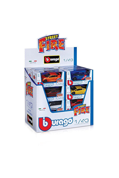 BBURAGO Modele Street Fire 1:43 - Mașini Originale în Cutie