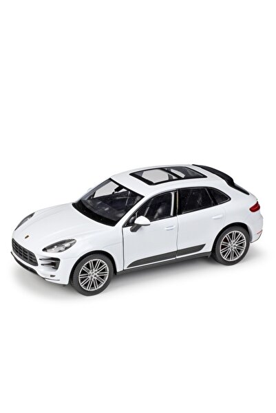 BBURAGO Macheta Porsche Macan alb - 1/24