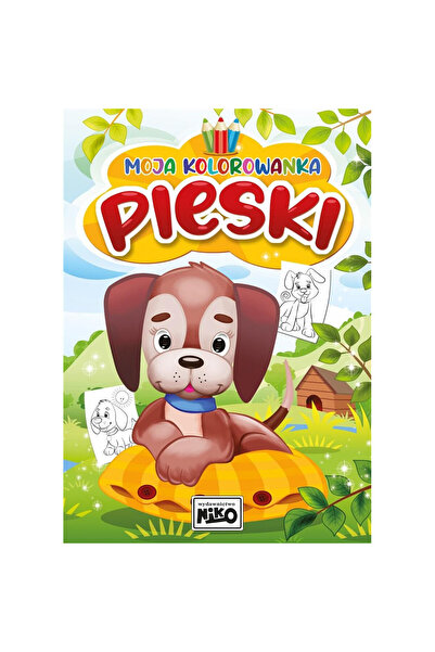 OEM Carte de colorat pentru copii Catelusi 16 pagini Niko