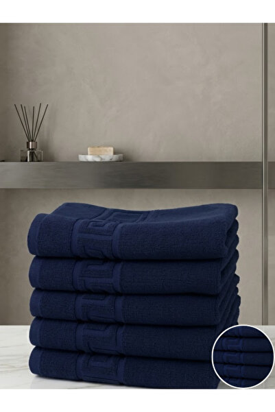 Truva Home Σετ 5 Πετσετών Μπάνιου Ξενοδοχείου Ελληνικής Κατασκευής (Άνω & Κάτ...