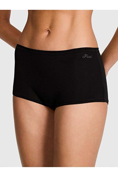 PINK Logolu Pamuklu Boyshort Külot