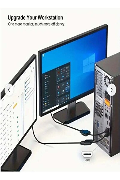 FUJISHKA محول HDMI إلى VGA مع صوت، مطلي بالذهب (ذكر إلى أنثى) للكمبيوتر، سطح المكتب، اللابتوب، شاشة الكمبيوتر، جهاز العرض، التلفزيون عالي الدقة