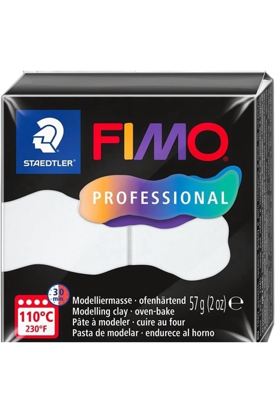FIMO Pasta de modelaj Professional 57g Alb