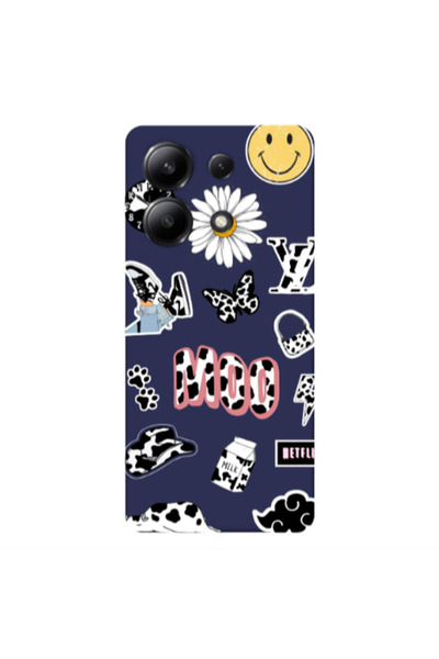 Other Xiaomi Redmi Note 13 4G Find Yourself 6 Dark blue Colored Silicone TPU ...