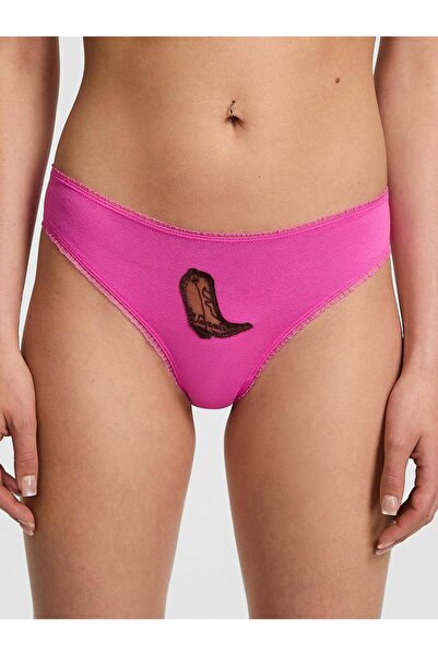 PINK Pamuklu Cheeky Külot